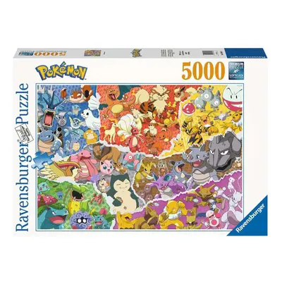 Ravensburger 16845 puzzle pokémon allstars 5000 dílků