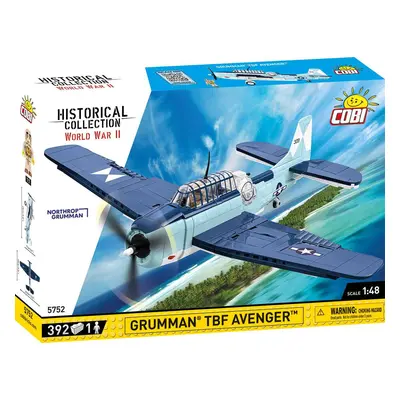 Cobi 5752 americký bombardér grumman tbf avenger, 1:48