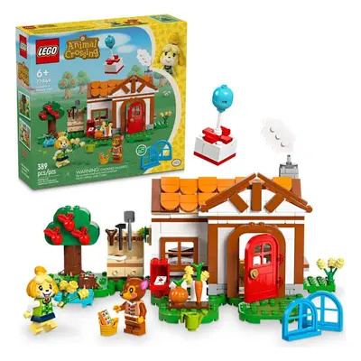 Lego® animal crossing™ 77049 návštěva u isabelle