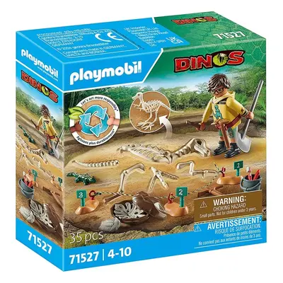 Playmobil 71527 vykopávky s kostrou dinosaura