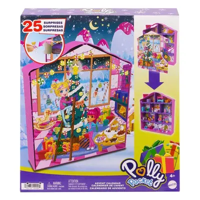 Mattel polly pocket adventní kalendář 2023 perníková chaloupka, hkw16