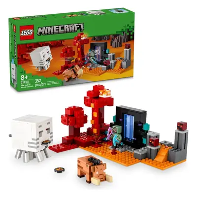 Lego® minecraft® 21255 přepadení v portálu do netheru