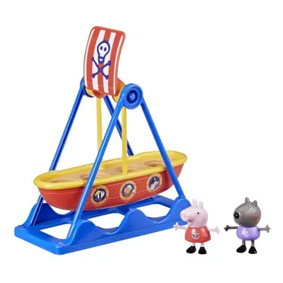 Hasbro prasátko peppa houpací pirátská loď, f6296