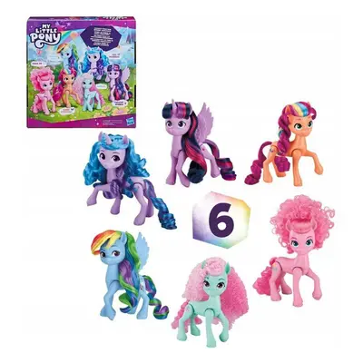 Hasbro my little pony duhová oslava sada 6 poníků, f6340