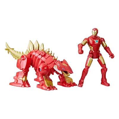 Hasbro marvel mech strike iron man + iron stomper 15 cm