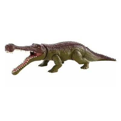 Mattel jurský svět dinosauři v pohybu sarcosuchus, gjp34