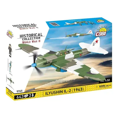 Cobi 5745 sovětský bitevní letoun iljušin il-2