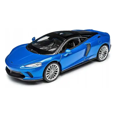 Kovový model mclaren gt modrý 1:24