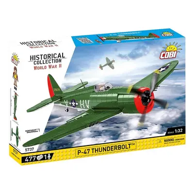 Cobi 5737 americký stíhací letoun p-47 thunderbolt