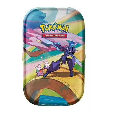 Pokémon tcg: vibrant paldea mini tin - ceruledge a goomy