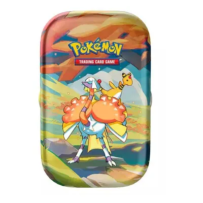 Pokémon tcg: vibrant paldea mini tin - espathra a ampharos