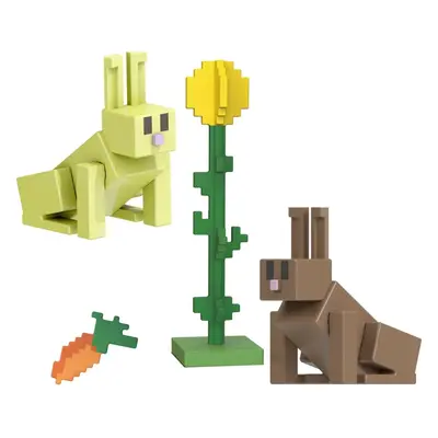 Mattel minecraft® figurka králíci 9 cm, htn12