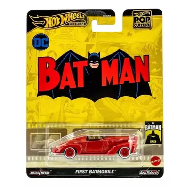 Mattel hw pop culture batman first batmobile, hvj40