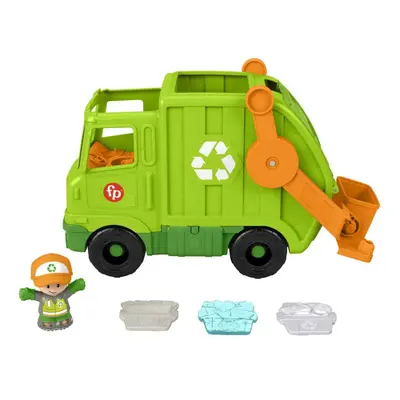 Mattel fisher price little people recyklační vůz se zvuky, hjn47