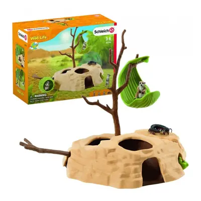 Schleich 42530 surikaty a jejich hravé prolézání