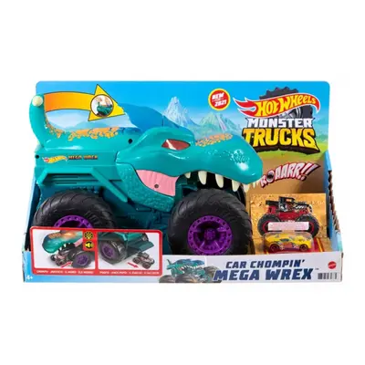 Mattel hot wheels požírač aut mega wrex, gyl13