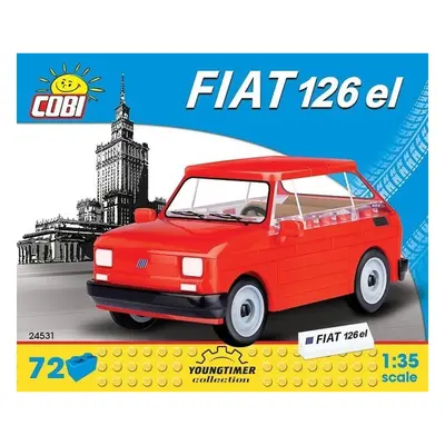 Cobi 24531 youngtimer – fiat 126p (maluch) 1:35