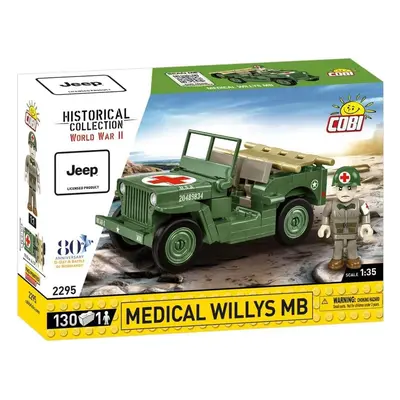 Cobi 2295 americký terénní automobil medical willys mb