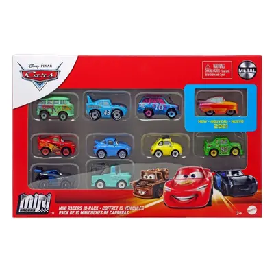 Cars 3 mini auta 10ks, mattel grw27