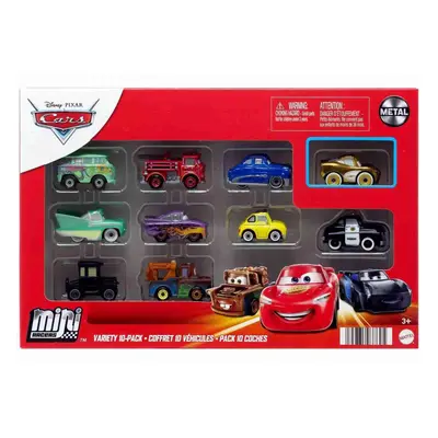 Cars 3 mini auta 10ks, mattel hfc77