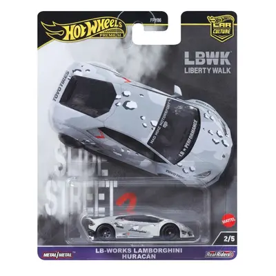 Mattel hw car culture slide street lb-works lamborghini huracán, hkc84