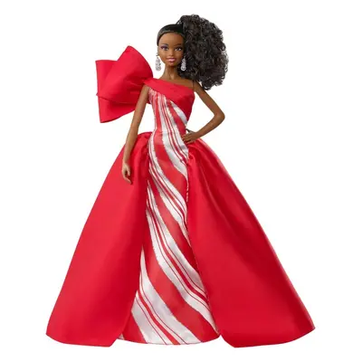 Mattel barbie® signature sběratelská vánoční holiday 2019, fxf02