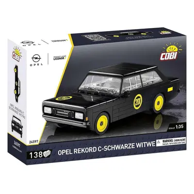 Cobi 24597 opel rekord c-schwarze witwe