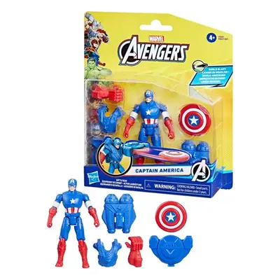 Hasbro marvel avengers battle gear kapitán amerika 10 cm