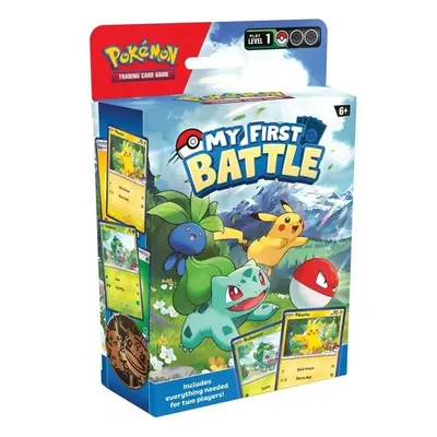 Pokémon tcg: my first battle bulbasaur vs pikachu, cz/sk