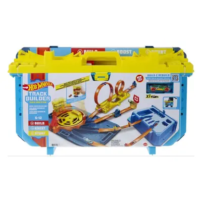 Hot wheels track builder box super rychlý start, mattel gvg11