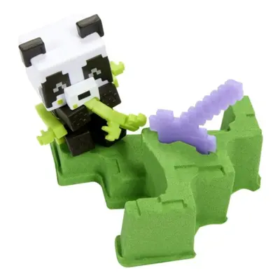 Mattel minecraft mini mode těžící figurka se sekyrou, htl03