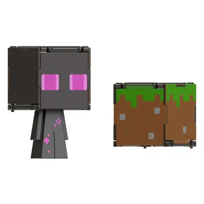 Mattel minecraft flippin' figs transformační figurka ederman, htl53