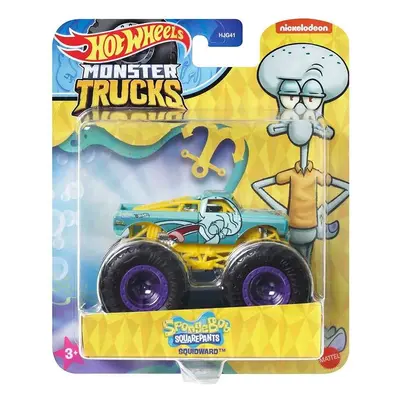 Mattel hw® monster trucks spongebob squarepants sépiák, hwn78