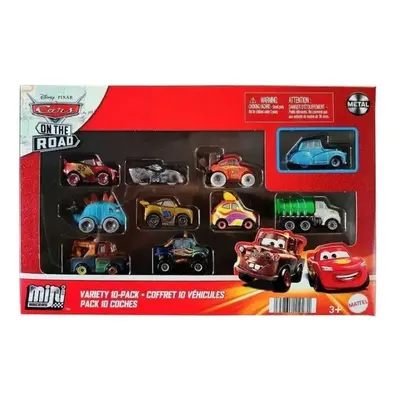 Cars 3 mini auta 10ks, mattel hlv32