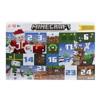 Mattel minecraft adventní kalendář 2024, hxm86