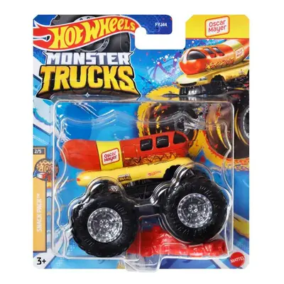 Mattel hot wheels® monster trucks kaskadérské kousky oscar mayer, hwc76