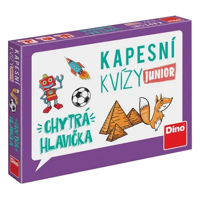 Dino kapesní kvízy junior – chytrá hlavička cestovní hra