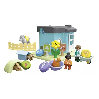 Playmobil 71690 ustájení zvířat s dávkovačem krmiva