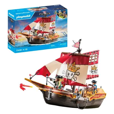 Playmobil 71418 pirátská loď