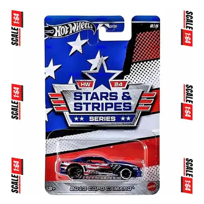 Mattel hot wheels stars & stripes series 2013 copo camaro 2/5