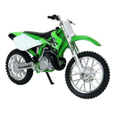 Kovový model motorky '02 kawasaki kx 250 1:18