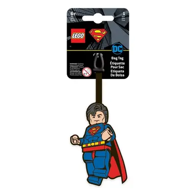 Lego® dc super heroes jmenovka na zavazadlo - superman