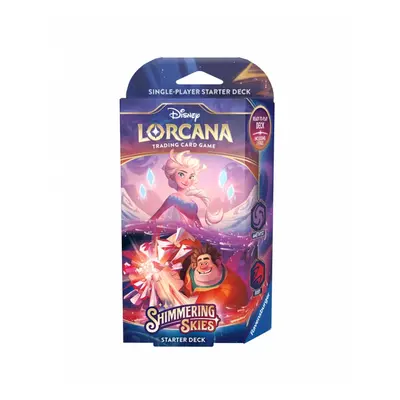 Disney lorcana shimmering skies - amethyst / rubyl starter deck