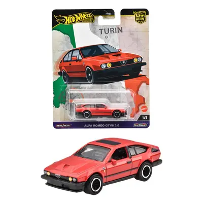 Hw prémiové auto velikáni alfa romeo gtv6 3.0, mattel hrv80