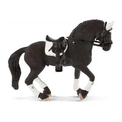 Schleich 42457 turnajový hřebec fríského koně