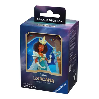 Disney lorcana shimmering skies - krabička na karty tiana