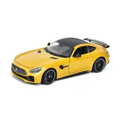 Kovový model mercedes amg gt r 1:24 žluté