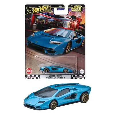 Hot wheels boulevard lamborghini countach lpi 800-4, mattel hrt70