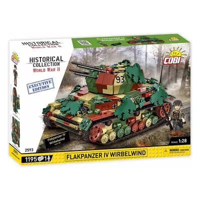 Cobi 2593 německý protiletadlový kanón flakpanzer iv wirbelwind - executi