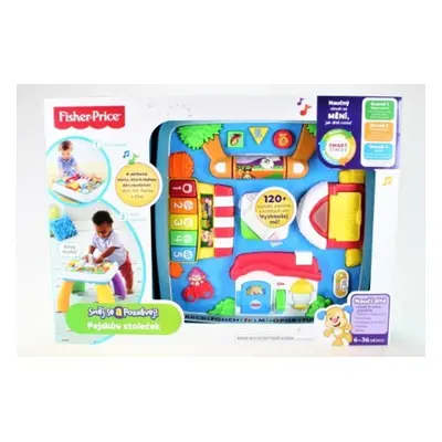 Fisher price pejskův stoleček smart stages cz/en, mattel drh38